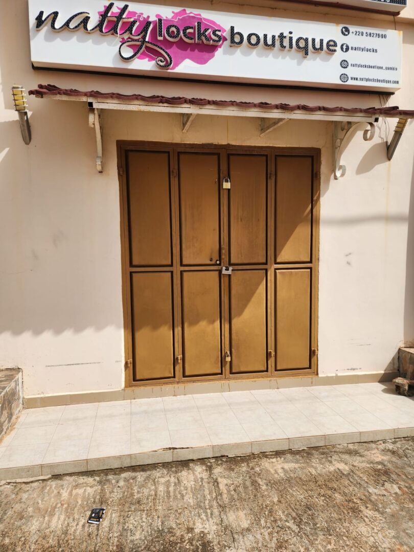 Store space for sale along main road
