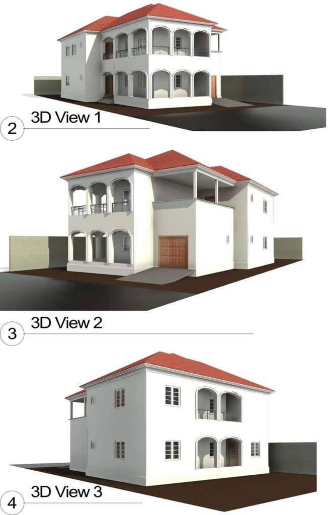 INCOMPLETE FOUR BEDROOMS HOUSE FOR SALE AT TUJERENG ESTATE ONE COMPOUND FROM THE HIGHWAY