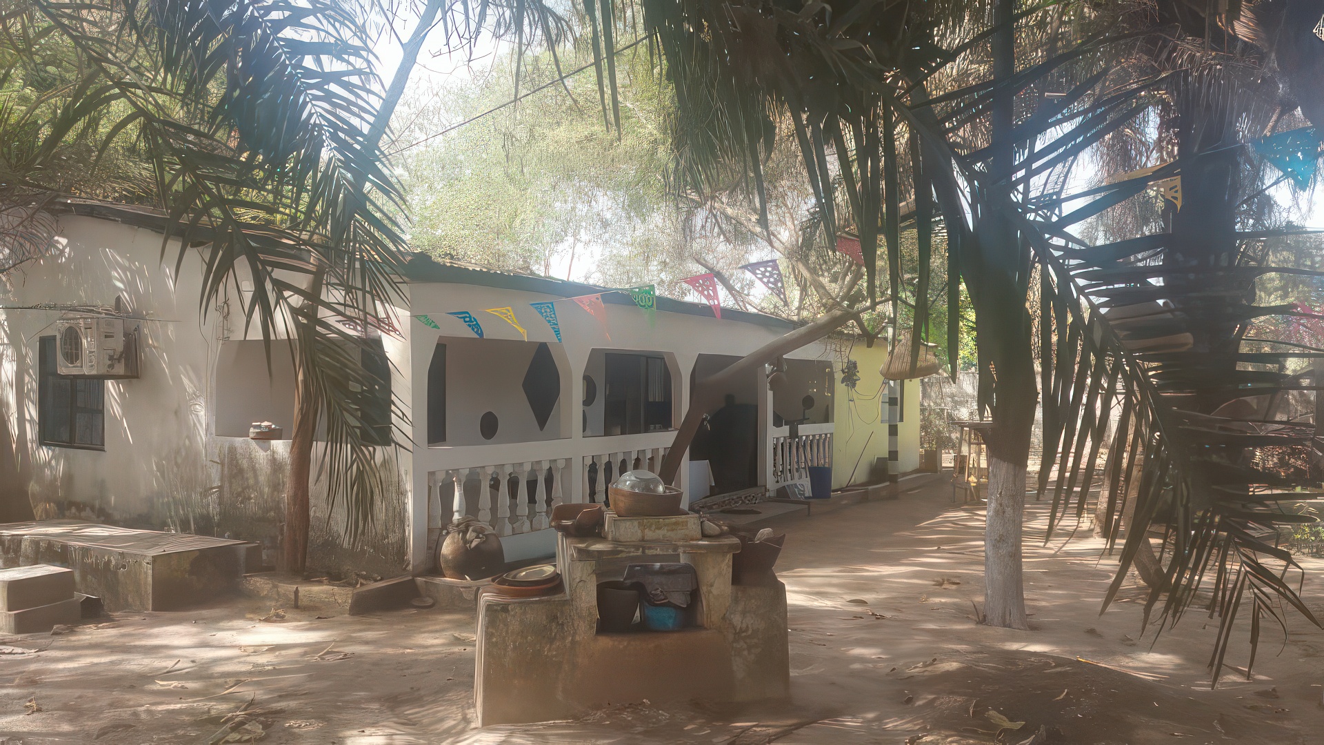 2-Bed Bungalow on spacious 2200 m2 Plot with additional buildings