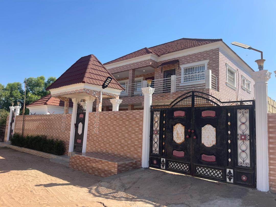 8 bedrooms house for sale at Jabang fully furnished D20million with boys quarters