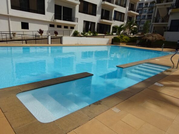 Sea View furnished 2 bed apartment for sale