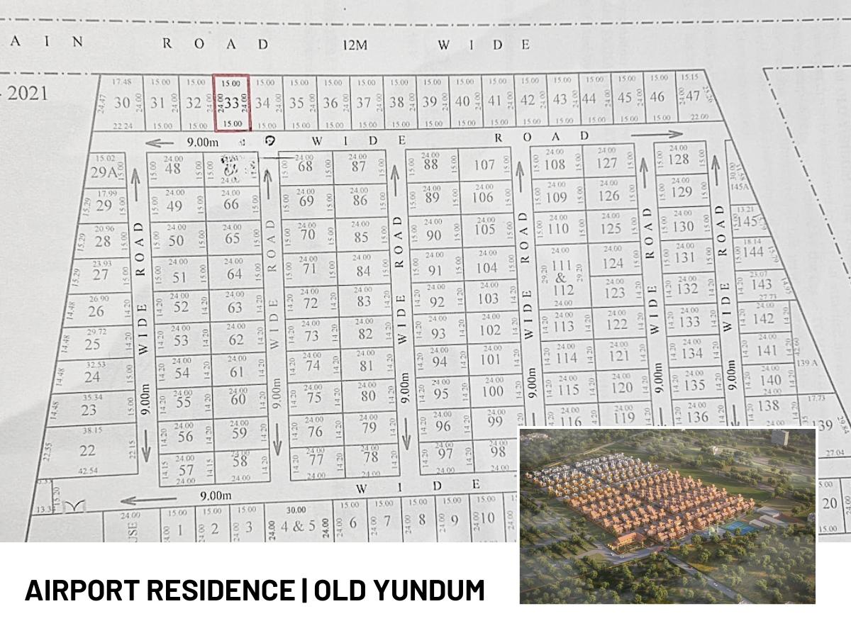 For Sale: Prime Plot in Airport Residence